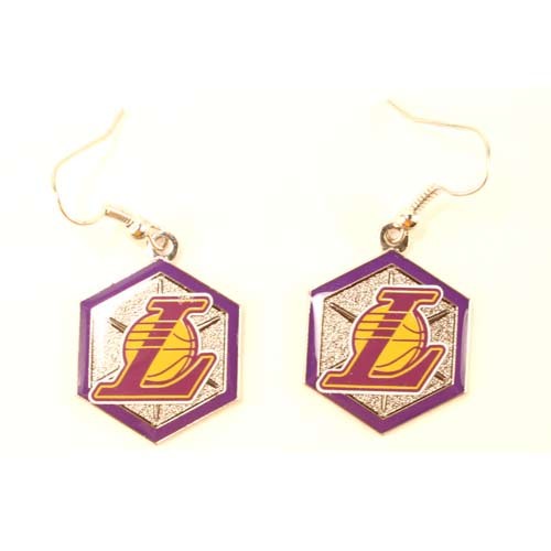 Los Angeles Lakers Earrings - MINX Style Hex Dangle Earrings - $3.00 ...