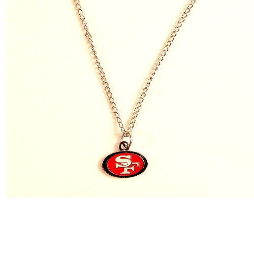 San Francisco 49ers Necklace - AMCO Metal Chain and Pendant - $3.00