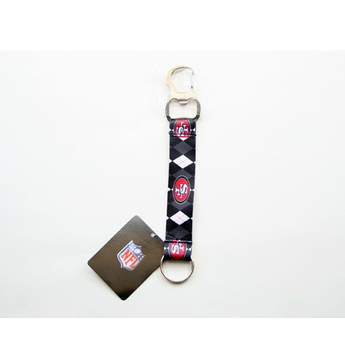 San Francisco 49ers Keychains - Tailgate Buddy Carabiners - 12 For $24.00
