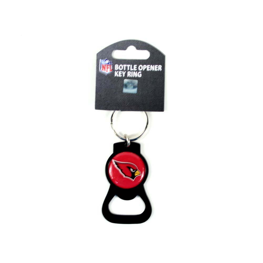 Arizona Cardinals Bottle Opener Keychain - The Blackout Series - 12 For $24.00