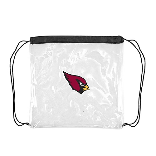 Arizona Cardinals Bags - Clear Cinch Sacks - 4 For $20.00