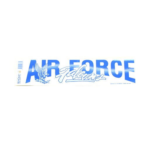 Air Force - 3"x12" Win Style Bumper Stickers - 12 For $12.00