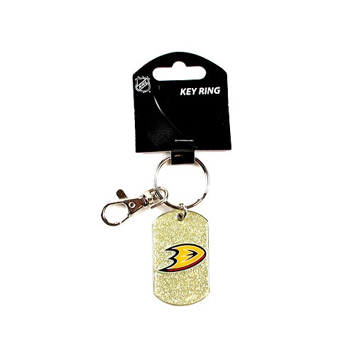 Anaheim Ducks Keychains - Glitter Series - 12 For $24.00