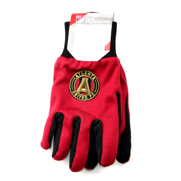Atlanta United Gloves - MLS Soccer - Grip Style - 12 Pair For $36.00