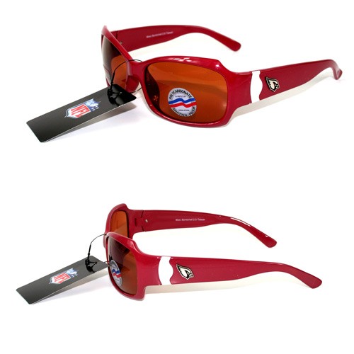 Arizona Cardinals Sunglasses - The Bombshell Style - Polarized - Red - 12 Pair For $60.00