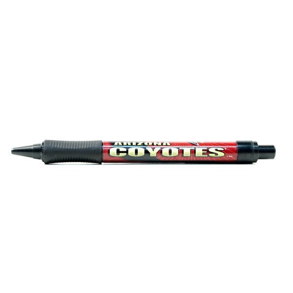 Blowout - Arizona Coyotes Hockey - Soft Grip Bulk Packed Pens - 24 For $12.00