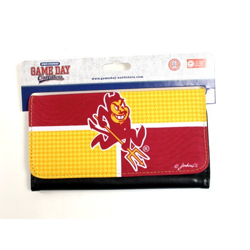 Blowout - Arizona State Wallets - 4Square Style Full Size Wallets - 12 For $30.00 