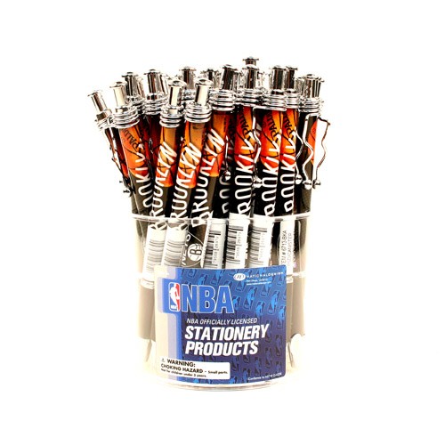 Brooklyn Nets Pens - 48Count Pen Display - $36.00 Per Display