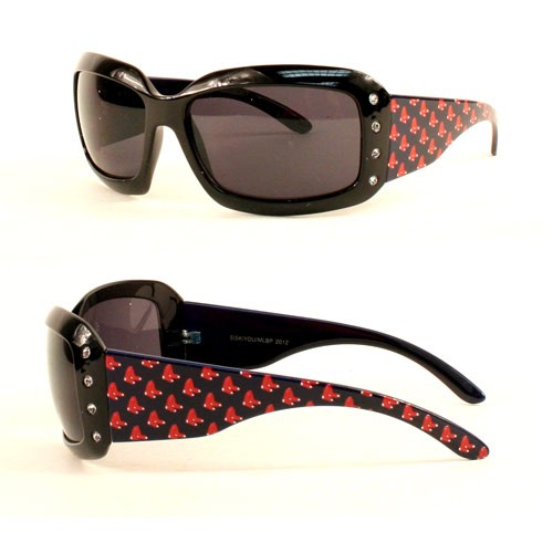 Boston Red Sox Sunglasses - Ladies BLING Style - 12 Pair For $84.00