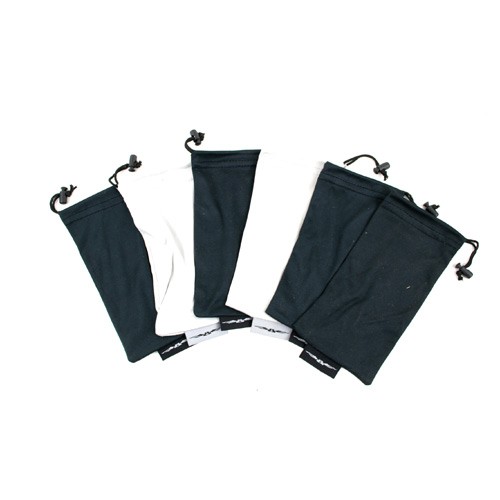 Total Blowout - Black And Gray Assorted Microfiber Sunglass Drawstring Bags - 120 Bags For $30.00
