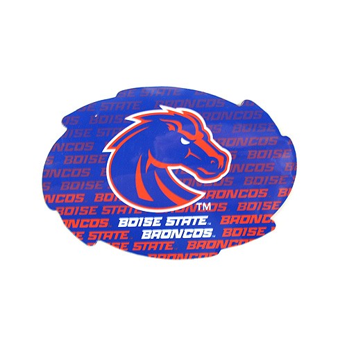 Boise State Magnets - 5" Swirl Wordmark Style - 12 For $18.00