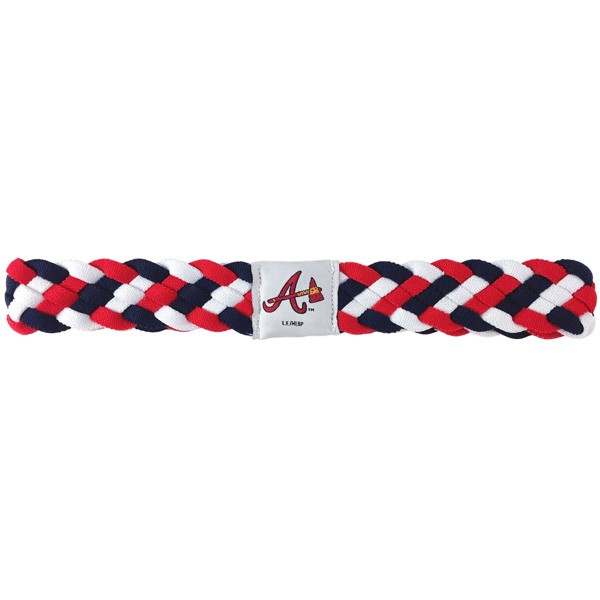 Atlanta Braves Headbands - Braided Style - 12 For $24.00