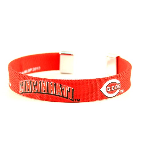 Special Buy - Cincinnati Reds Bracelets - Ribbon Style - 12 For $27.00