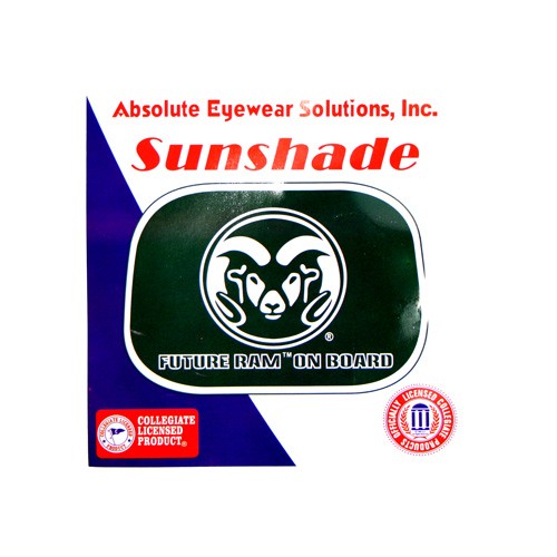 Colorado State Rams Sun Shades - Passenger Window Style - 12 For $12.00