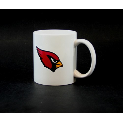 Arizona Cardinals Mugs - 11oz White Style Mug - 12 For $36.00