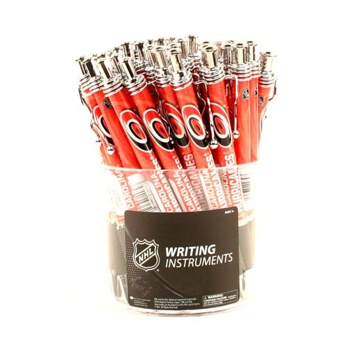 Carolina Hurricanes Pens - 48Count Pen Display - $36.00 Per Display