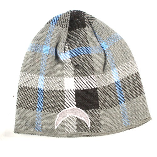 Overstock - Los Angeles Chargers Beanies - Plaid Tonal Beanies - 12 For $60.00