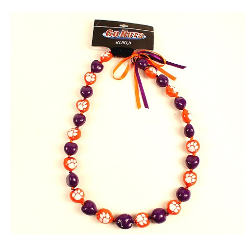 Clemson Tigers Necklaces - 18" KuKui Nut Necklaces - $5.00 Each