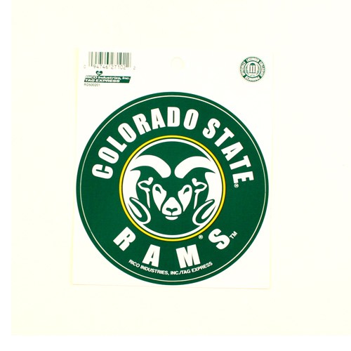 Special Buy - Colorado State Decals - ROUND Style Decal - 12 For $18.00