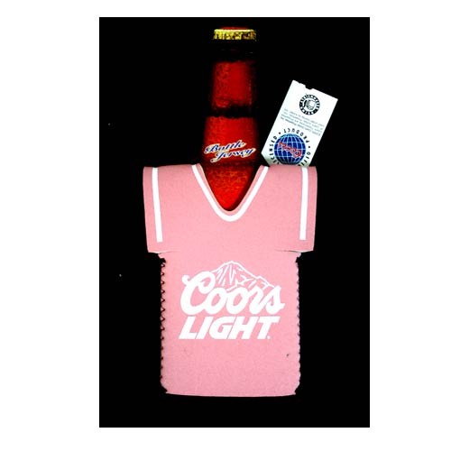 Overstock - Coors Light Huggies - PINK Jersey Style Bottle Huggies - 12 For $12.00