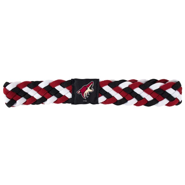 Phoenix Coyotes Headbands - Braided Style - 12 For $24.00