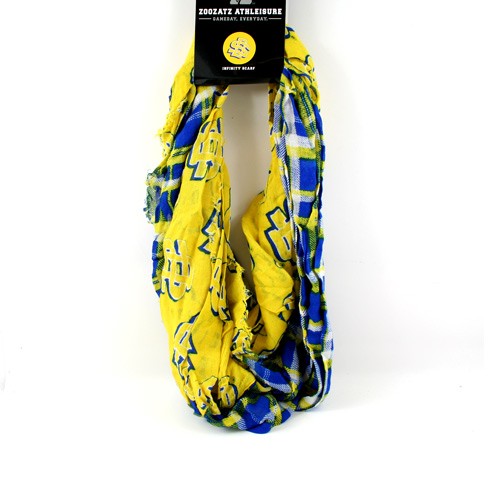 South Dakota State Scarves - Tartan Style Infinity Style - 12 For $36.00