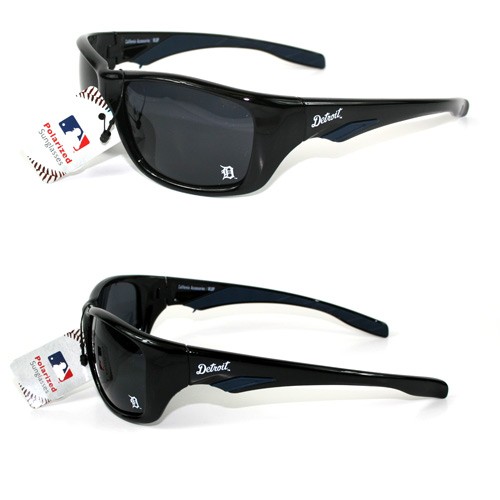 Detroit Tigers Sunglasses - MLB04 Sport Style - Polarized - 12 Pair For $48.00