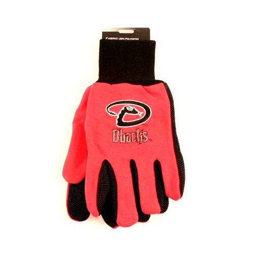 Arizona Dbacks Gloves - 2Tone Red.Black Gloves - SNAKE Logo - $3.50 Per Pair