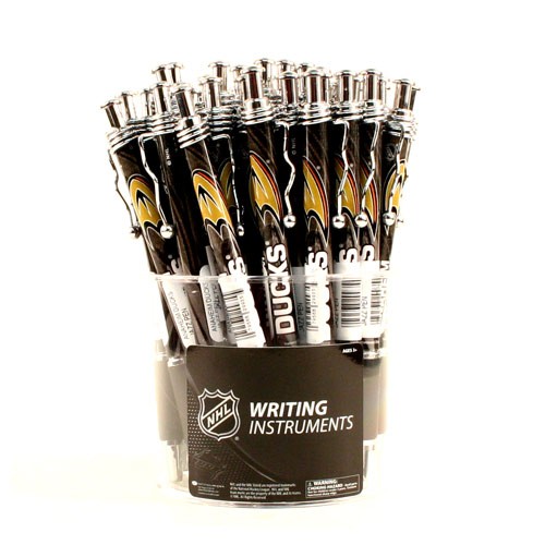 Anaheim Ducks Hockey - 48Count Jazz Pen Display - $36.00 Per Display