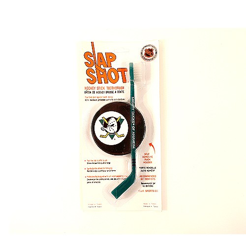 Special Buy - Anaheim Ducks Toothbrush - Hockey Stick Style - 24 For $24.00