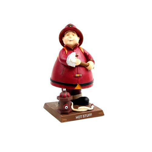 Closeout - Bobble Guys 7" Fire Fighter - 12 For $24.00