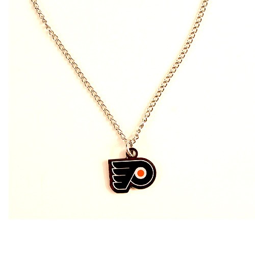 Philadelphia Flyers Necklace - AMCO Metal Chain and Pendant - $3.00