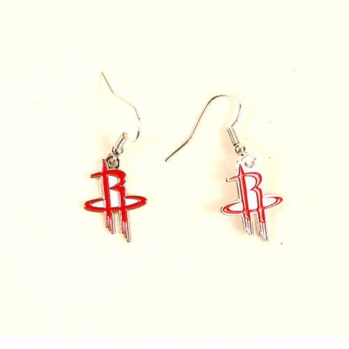 Houston Rockets Earrings - AMCO Series2 - Dangle Earrings - $2.75 Per Pair