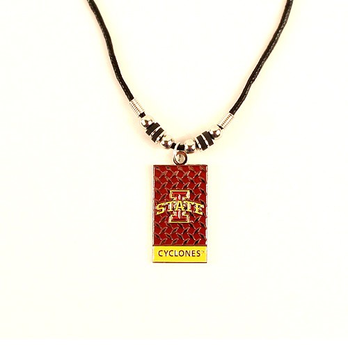 Iowa State Necklaces - Diamond Plate Style - $3.50 Each