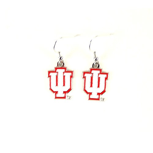 University Of Indiana Earrings - AMCO Series2 - Dangle Earrings - 12 Pair For $30.00