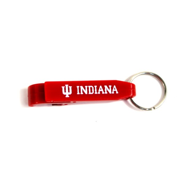 University Of Indiana Keychains - Bottle Opener POP IT Style - 24 For $24.00