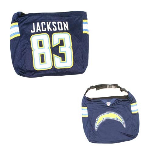 Blowout - San Diego Chargers Purses - #83 Jackson Jersey Purses - 12 For $24.00