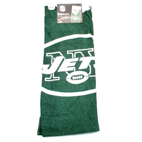 Overstock Sale - New York Jets Towels - 30"x60" Beach Towels - 6 Towels For $36.00