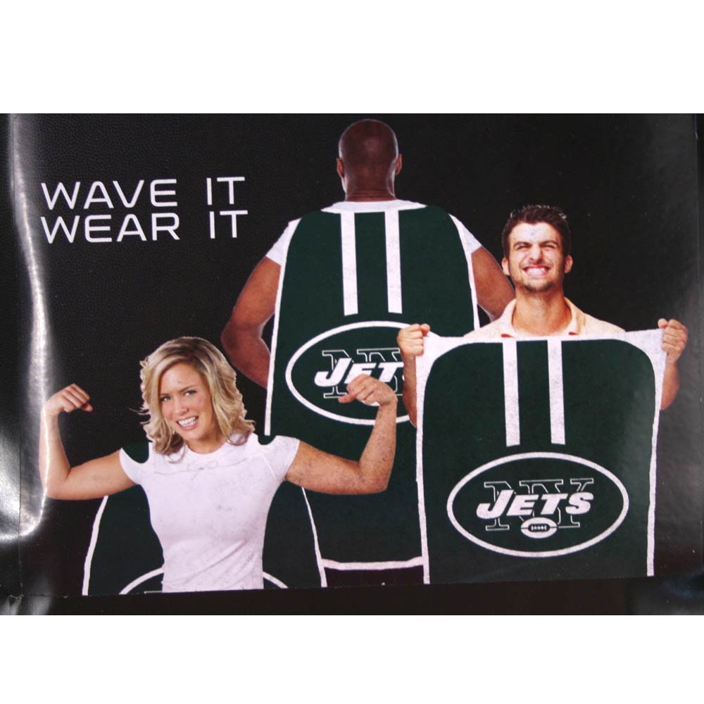 Opportunity Buy - New York Jets Flags - 36"x47" Fan Flags - 2 For $12.00