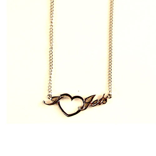 New York Jets Necklace - Heart Style - $4.00 Each