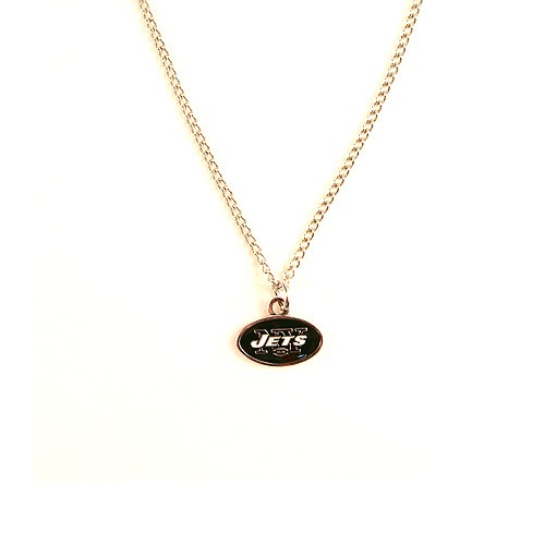 New York Jets Necklace - AMCO Metal Chain and Pendant - $3.00