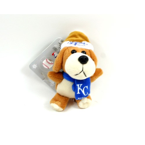 Kansas City Royals Ornaments - 4" Plush Dog Ornaments - 12 For $30.00
