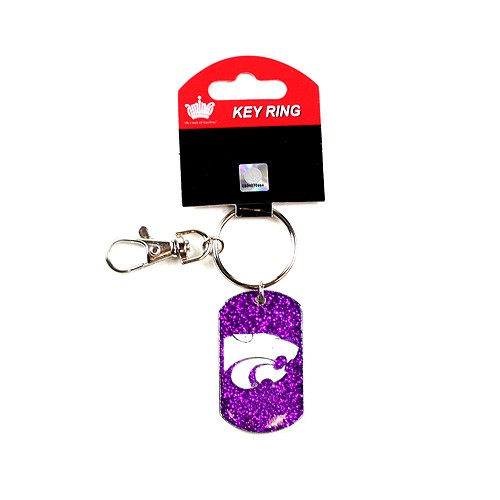 KState Wildcats Keychains - Glitter Series - 12 For $24.00