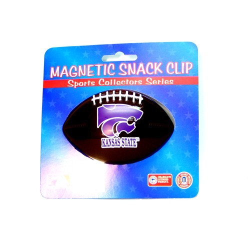 KState Wildcats Clips - Football Style Snack/Fridge Magnetic Clips - 12 For $30.00