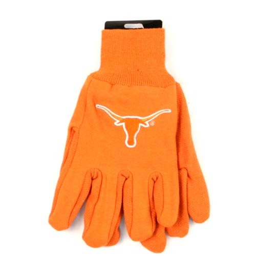 Overstock - Texas Longhorns Gloves - Solid Orange Grip Gloves - 12 Pair For $30.00