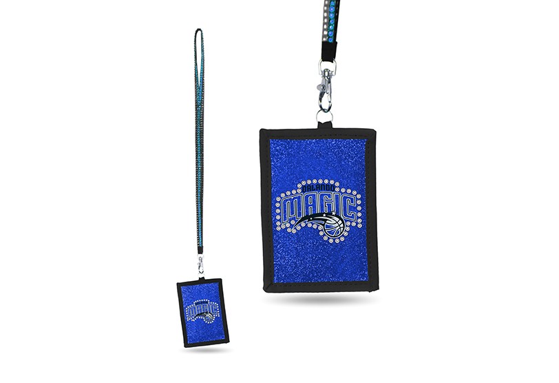 Orlando Magic Bling - Bling Lanyards With ID Holder - 12 For $30.00