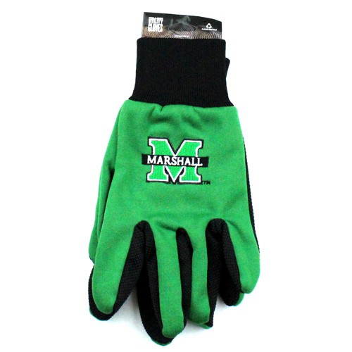 University Of Marshall Gloves - Black Palm Series - Grip Gloves - 12 Pair For $36.00