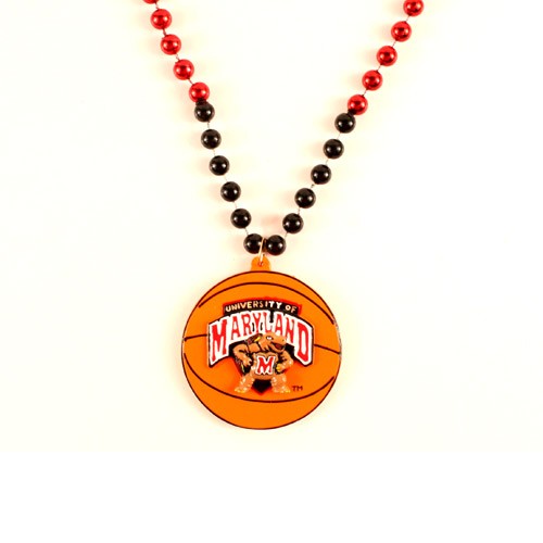 Maryland Terapins Beads - SERIES2 - Basketball Beads - Team Beads - $3.50 Each