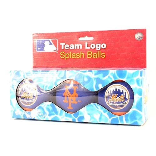 Blowout - New York Mets Toys - 3Pack Splash Ball Sets - 6 Sets For $12.00