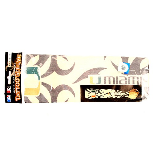 Miami Hurricanes Merchandise - Arm Tattoo Sleeve - 12 For $24.00